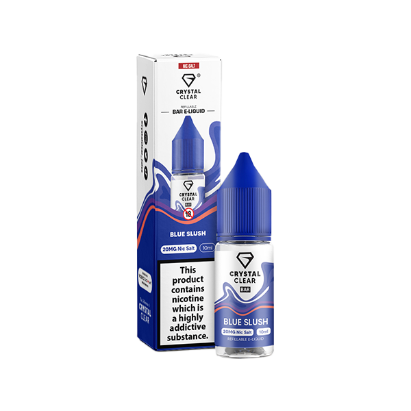 Crystal Clear 10mg Nic Salts 10ml [50VG/50PG]