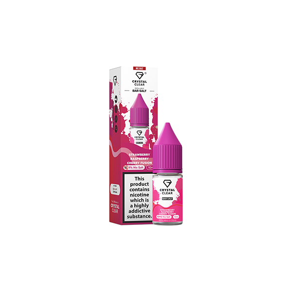 Crystal Clear 10mg Nic Salts 10ml [50VG/50PG]
