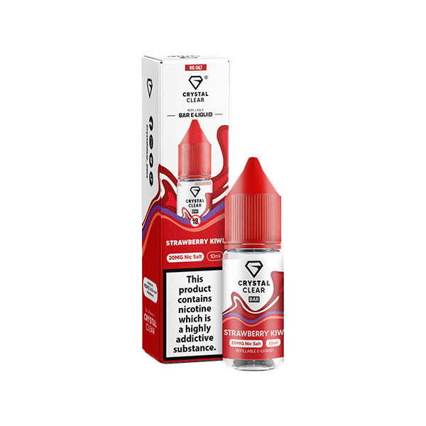 Crystal Clear 10mg Nic Salts 10ml [50VG/50PG]