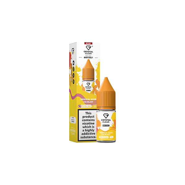 Bar Crystal Clear 10ml 20mg Vape Juice [50VG/50PG]