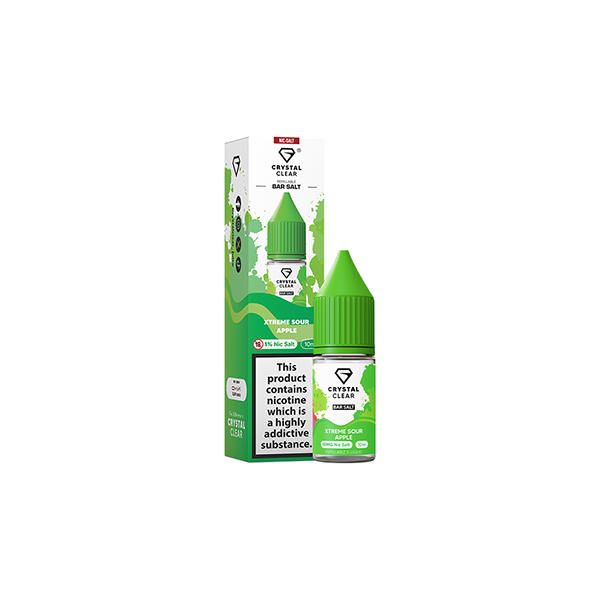 Crystal Clear 20mg Nic Salts 10ml [50VG/50PG]