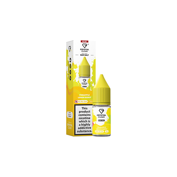 Bar Crystal Clear 10ml 20mg Vape Juice [50VG/50PG]