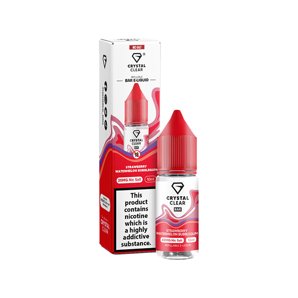 Crystal Clear 10mg Nic Salts 10ml [50VG/50PG]