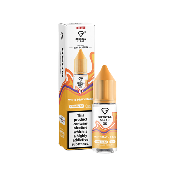 Crystal Clear 10mg Nic Salts 10ml [50VG/50PG]