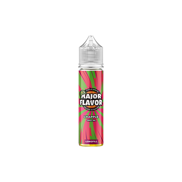 Major Flavour 50ml 0mg Shortfill Vape Juice [100PG]
