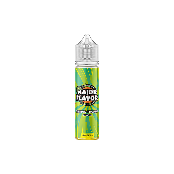 Major Flavour 50ml 0mg Shortfill Vape Juice [100PG]