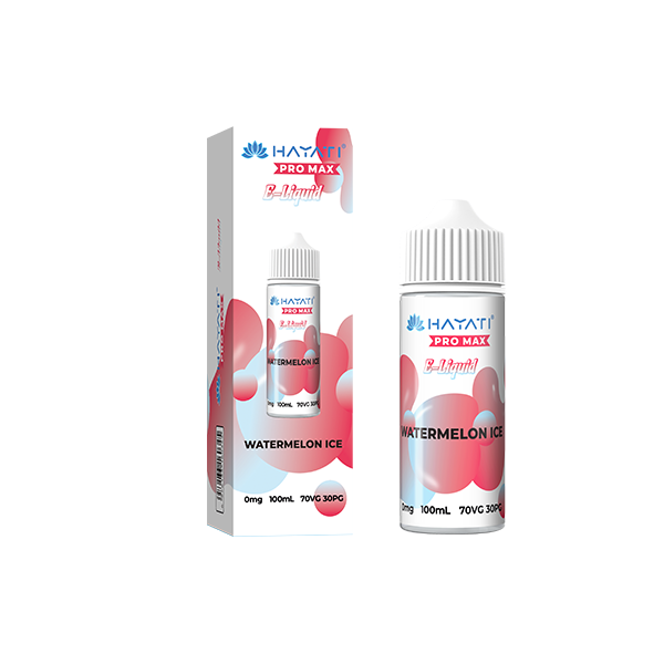 Hayati Pro Max 100ml 0mg Shortfill Vape Juice [70VG/30PG]