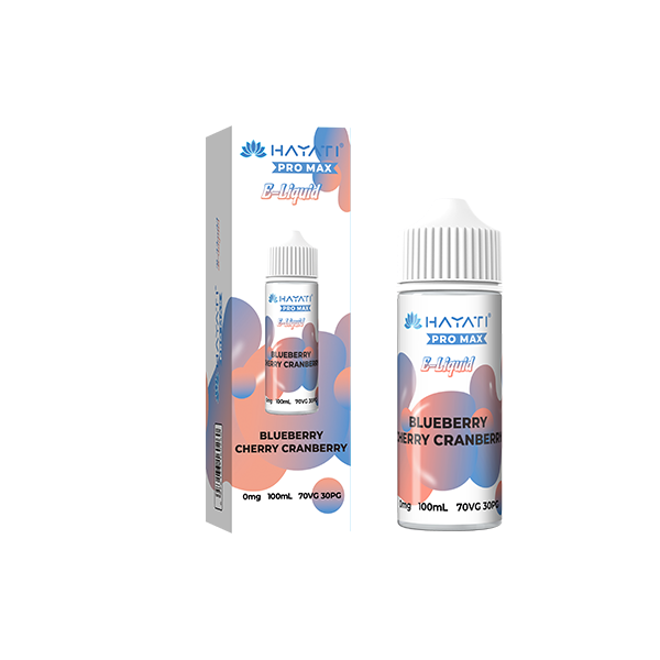 Hayati Pro Max 100ml 0mg Shortfill Vape Juice [70VG/30PG]