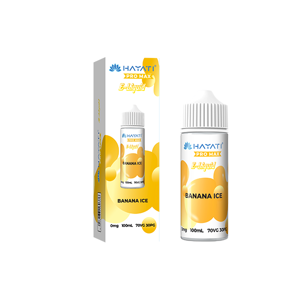 Hayati Pro Max 100ml 0mg Shortfill Vape Juice [70VG/30PG]