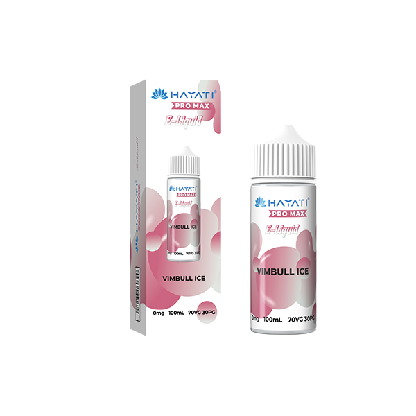 Hayati Pro Max 100ml 0mg Shortfill Vape Juice [70VG/30PG]