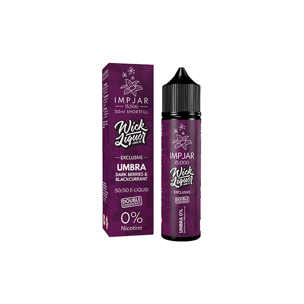 Imp Jar x Wick 50ml 0mg Shortfill Vape Juice [50VG/50PG]
