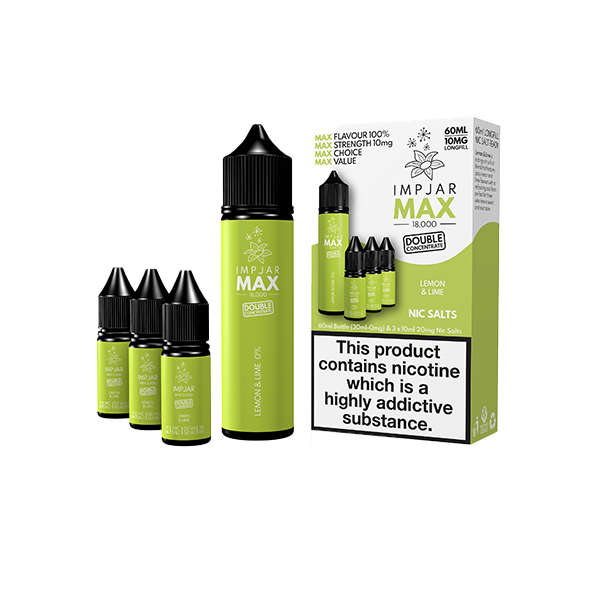 Imp Jar Max 60ml 20mg Nic Salts Longfill