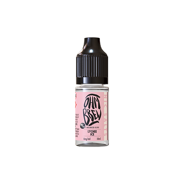 Ohm Brew 10ml 6mg Nic Salts [50VG/50PG]