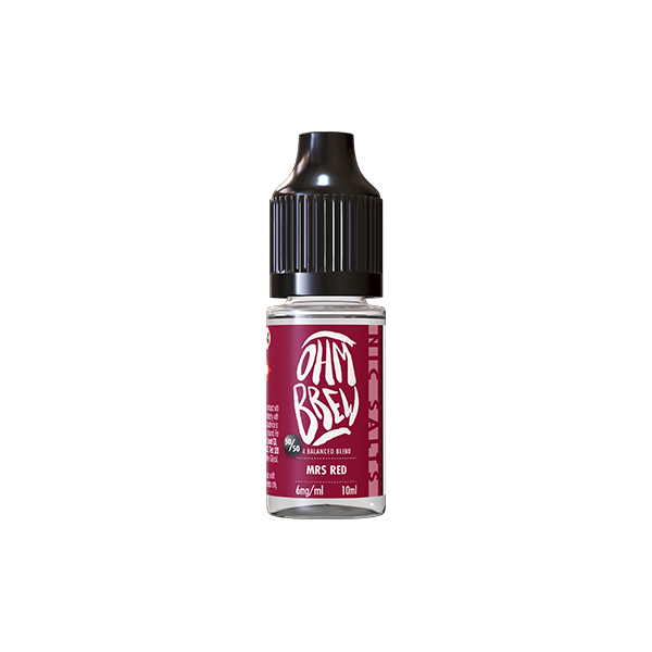 Ohm Brew 10ml 6mg Nic Salts [50VG/50PG]
