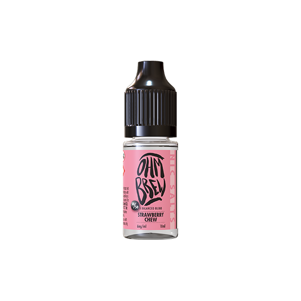 Ohm Brew 10ml 6mg Nic Salts [50VG/50PG]