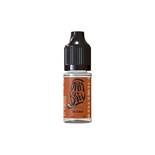 Ohm Brew 10ml 6mg Nic Salts [50VG/50PG]