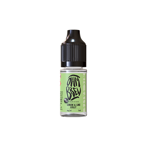 Ohm Brew 10ml 6mg Nic Salts [50VG/50PG]