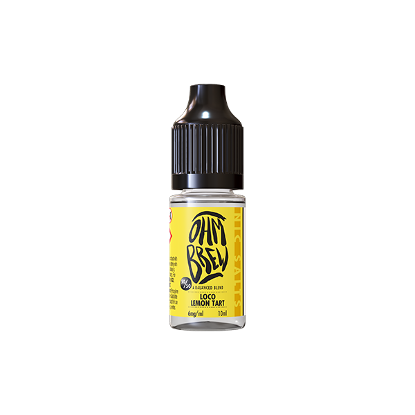 Ohm Brew 10ml 6mg Nic Salts [50VG/50PG]