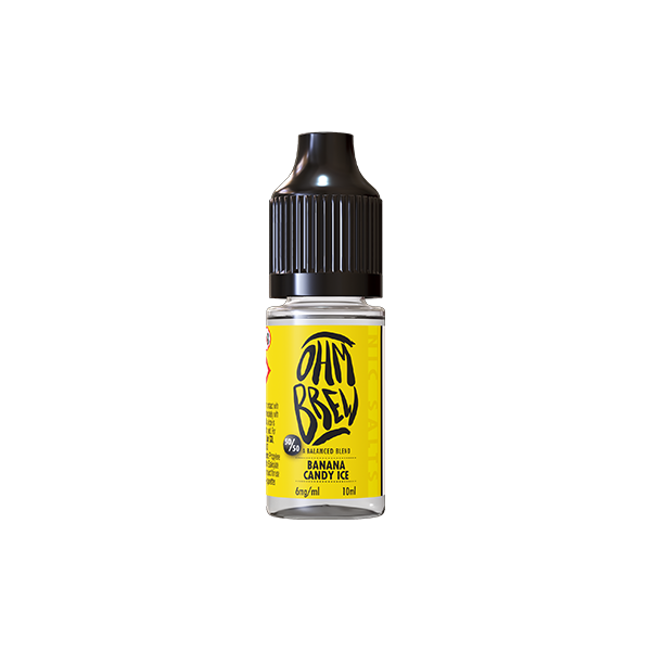 Ohm Brew 10ml 6mg Nic Salts [50VG/50PG]