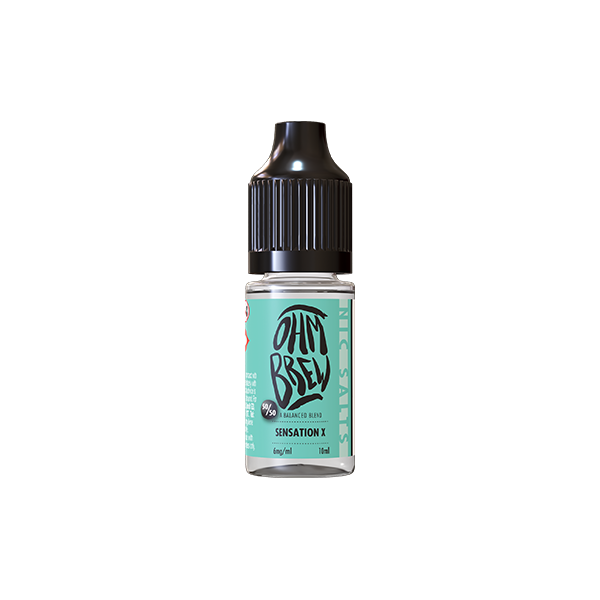 Ohm Brew 10ml 6mg Nic Salts [50VG/50PG]