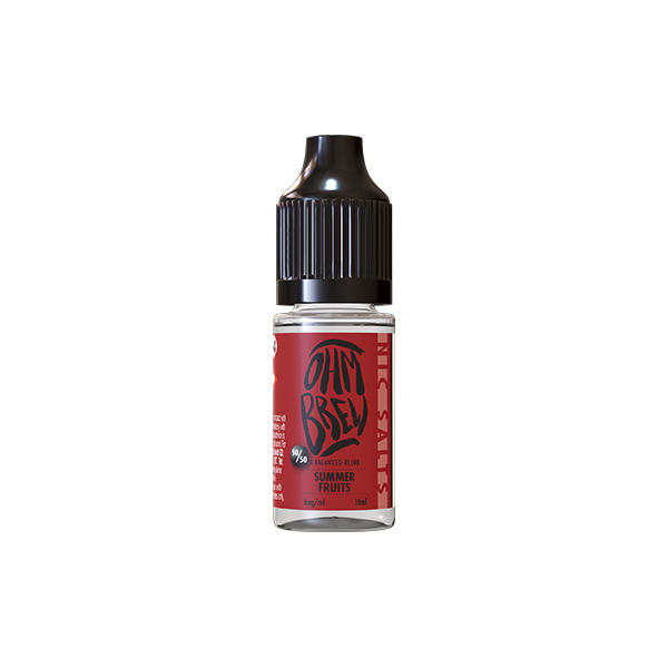 Ohm Brew 10ml 6mg Nic Salts [50VG/50PG]