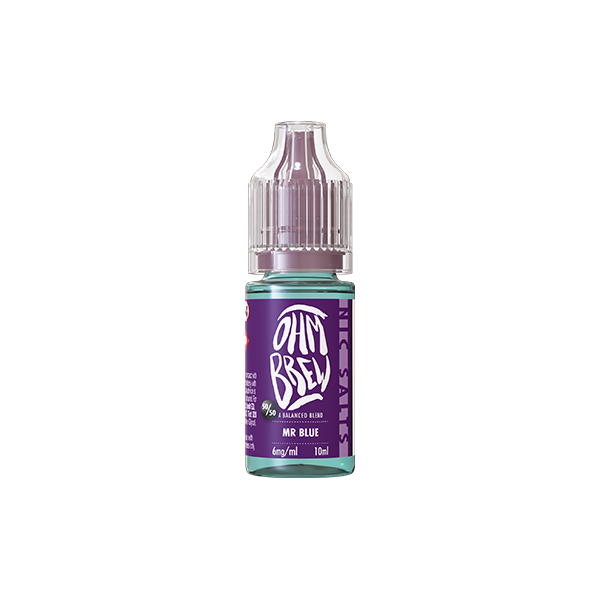 Ohm Brew 10ml 6mg Nic Salts [50VG/50PG]