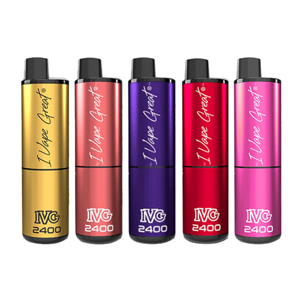 I VG 2400 Disposable Vape 20mg Salt Nicotine 2400 Puffs