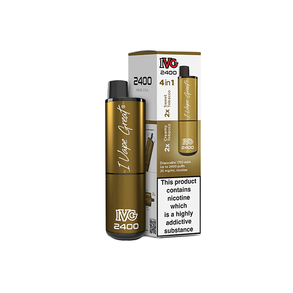 I VG 2400 Disposable Vape 20mg Salt Nicotine 2400 Puffs