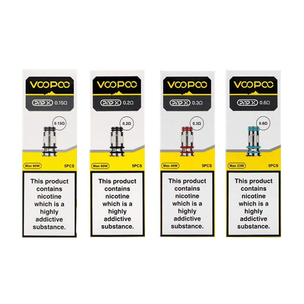 VooPoo PnP X Replacement Coils (0.15/0.2/0.3/0.6Ohm)