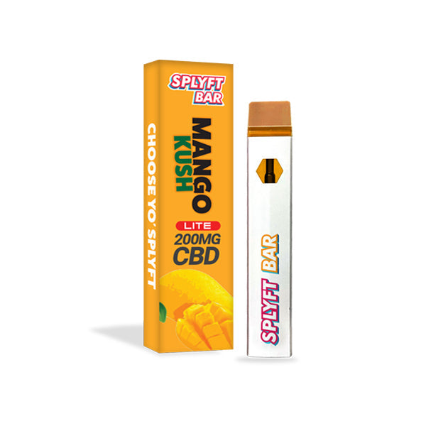 SPLYFT 200mg Full Spectrum CBD Disposable Vape - 12 Flavours