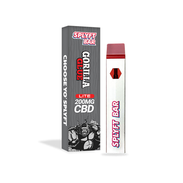 SPLYFT 200mg Full Spectrum CBD Disposable Vape - 12 Flavours