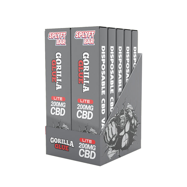 SPLYFT 200mg Full Spectrum CBD Disposable Vape - 12 Flavours