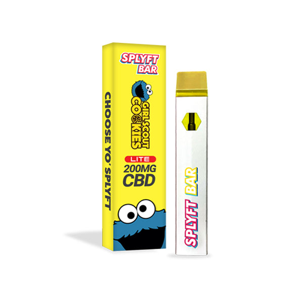 SPLYFT 200mg Full Spectrum CBD Disposable Vape - 12 Flavours