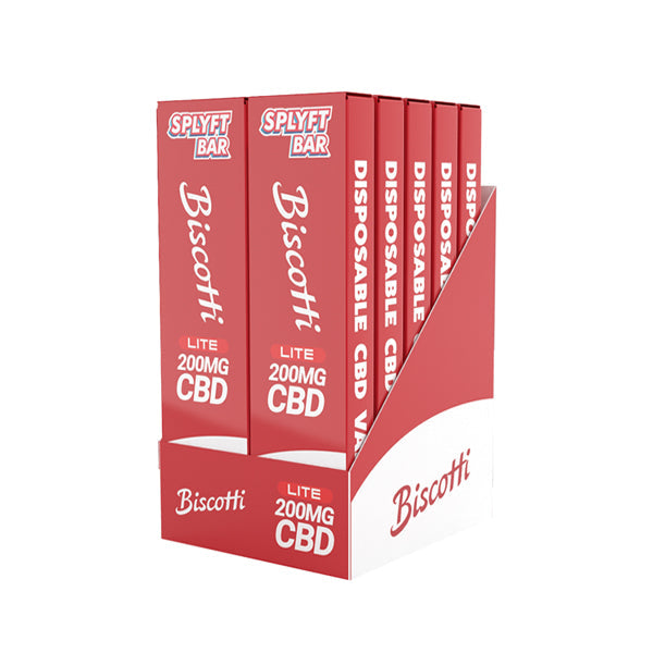SPLYFT 200mg Full Spectrum CBD Disposable Vape - 12 Flavours