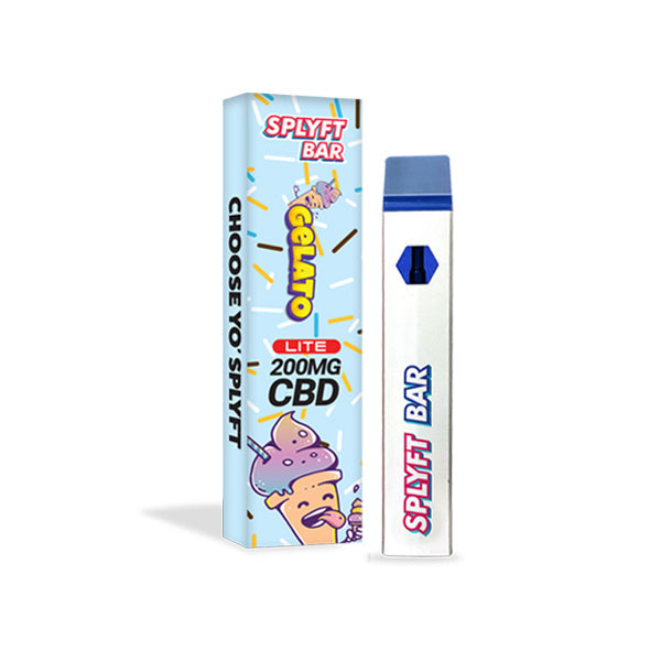 SPLYFT 200mg Full Spectrum CBD Disposable Vape - 12 Flavours