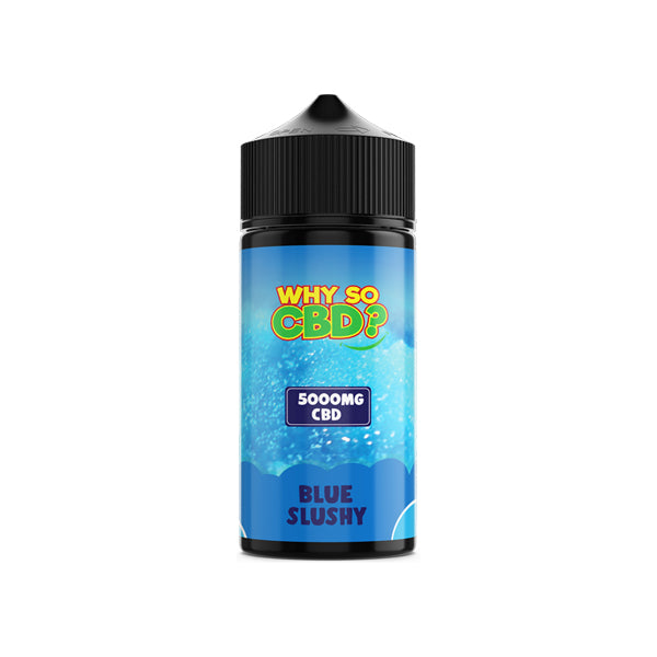 Why So CBD 120ml 5000mg Full Spectrum CBD Vape Juice [100VG]
