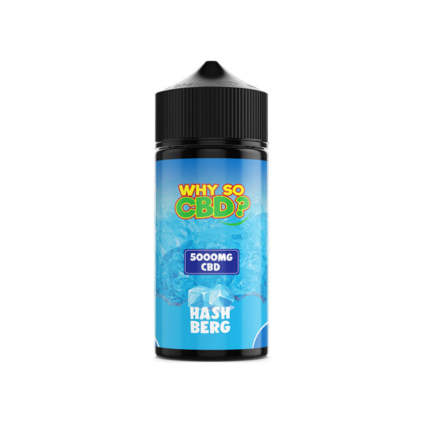 Why So CBD 120ml 5000mg Full Spectrum CBD Vape Juice [100VG]