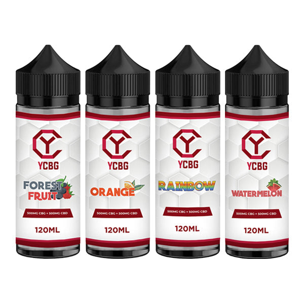 yCBG 500mg CBD + 500mg CBG Vape Juice 120ml