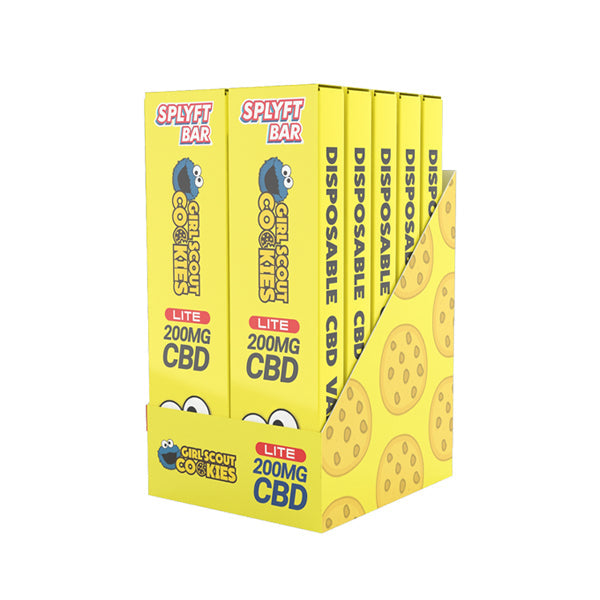 SPLYFT 200mg Full Spectrum CBD Disposable Vape - 12 Flavours