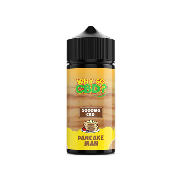 Why So CBD 120ml 5000mg Full Spectrum CBD Vape Juice [100VG]