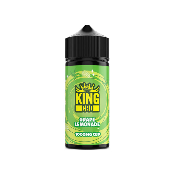 King CBD 1000mg 120ml CBD Vape Juice [80VG/20PG]