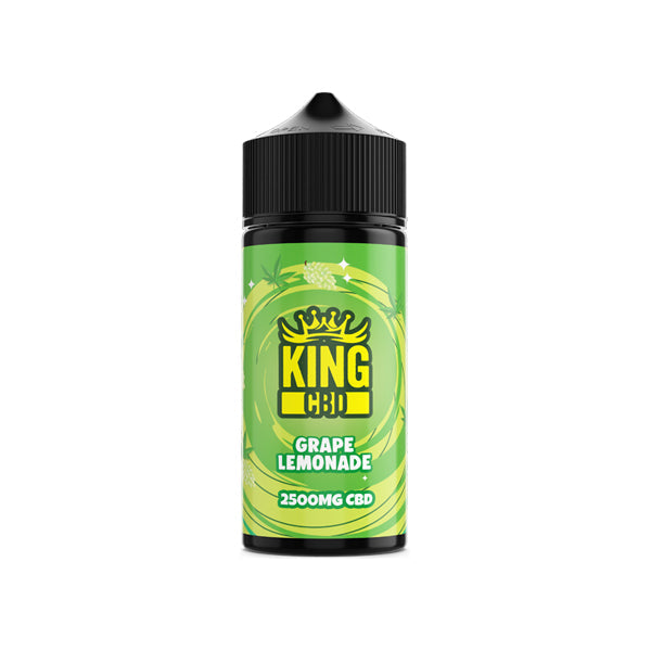 King CBD 2500mg 120ml CBD Vape Juice [80VG/20PG]