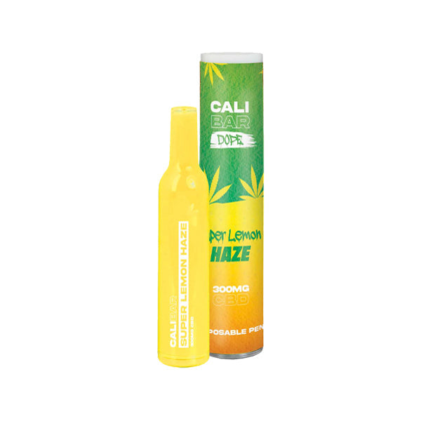 CALI BAR 300mg Full Spectrum CBD Vape Disposable - Terpene Flavoured x10