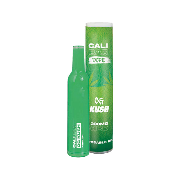 CALI BAR 300mg Full Spectrum CBD Vape Disposable - Terpene Flavoured x10