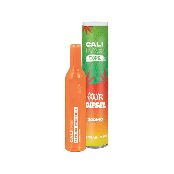 CALI BAR 300mg Full Spectrum CBD Vape Disposable - Terpene Flavoured x10