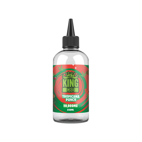 King CBD 250ml 10,000mg CBD Vape Juice [80VG/20PG]