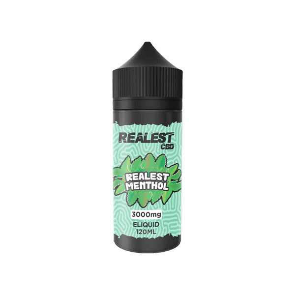 Realest CBD 3000mg Broad Spectrum CBD 100ml Vape Juice [80VG/20PG]