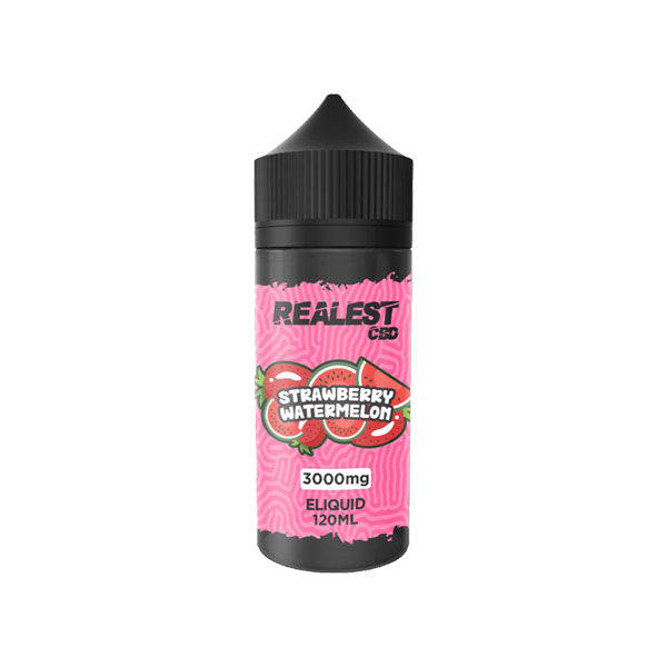 Realest CBD 3000mg Broad Spectrum CBD 100ml Vape Juice [80VG/20PG]
