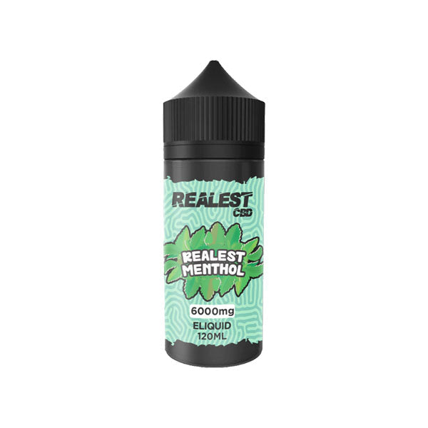 Realest CBD 100ml 6000mg Broad Spectrum CBD Vape Juice [70VG/30PG]