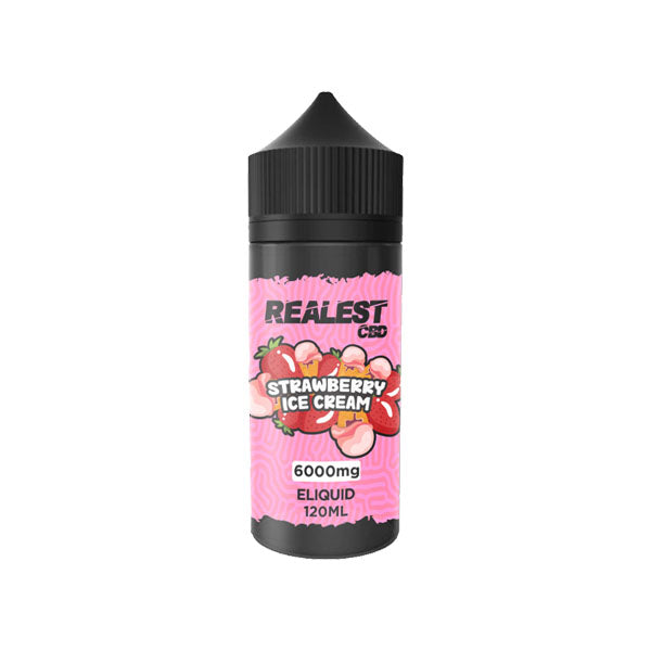 Realest CBD 100ml 6000mg Broad Spectrum CBD Vape Juice [70VG/30PG]